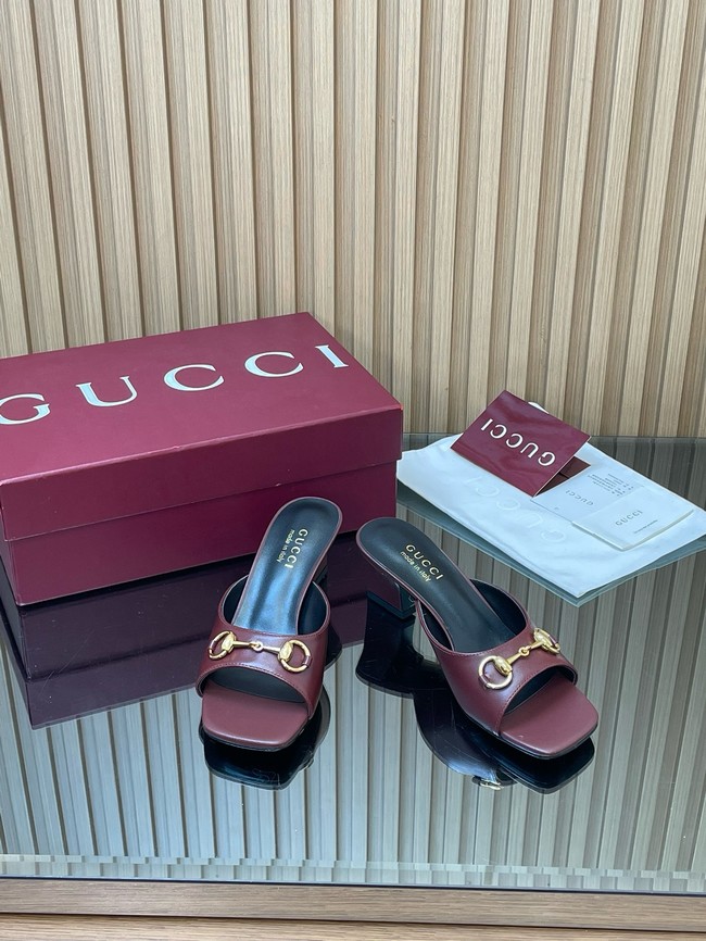 Gucci Womens slide sandal with Horsebit 55706-4