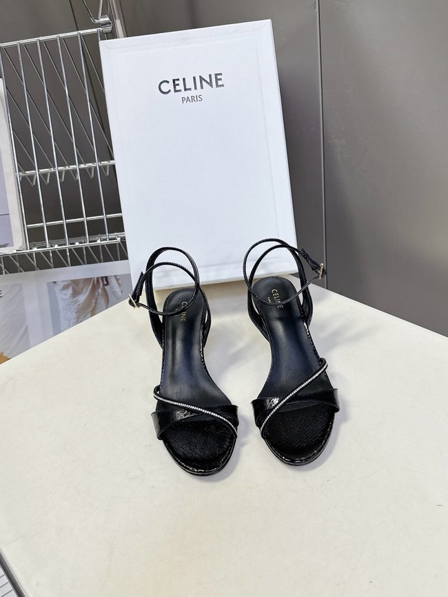 CELINE SOIR SANDAL IN LAMBSKIN 55738-6