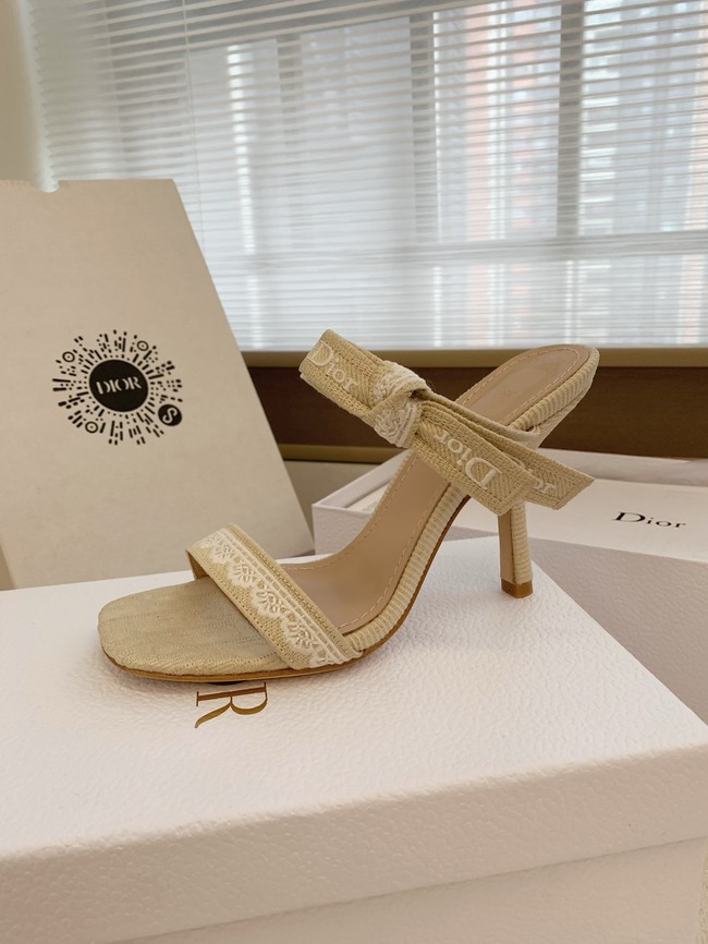 Dior Heeled Sandal Lambskin 10CM 55744-1