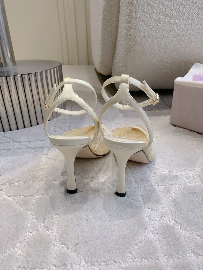 Jimmy Choo slingback pumps in satin crepe 55743-1