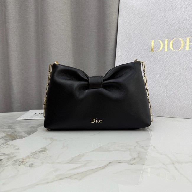 Small Dior Bow Bag Lambskin M0715O black