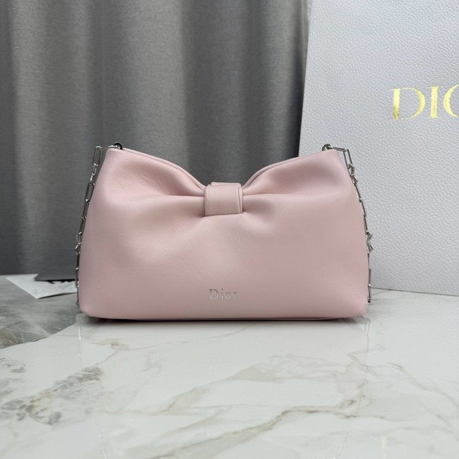 Small Dior Bow Bag Lambskin M0715P pink