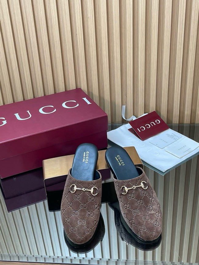 GUCCI Womens mule with Horsebit 855409-2