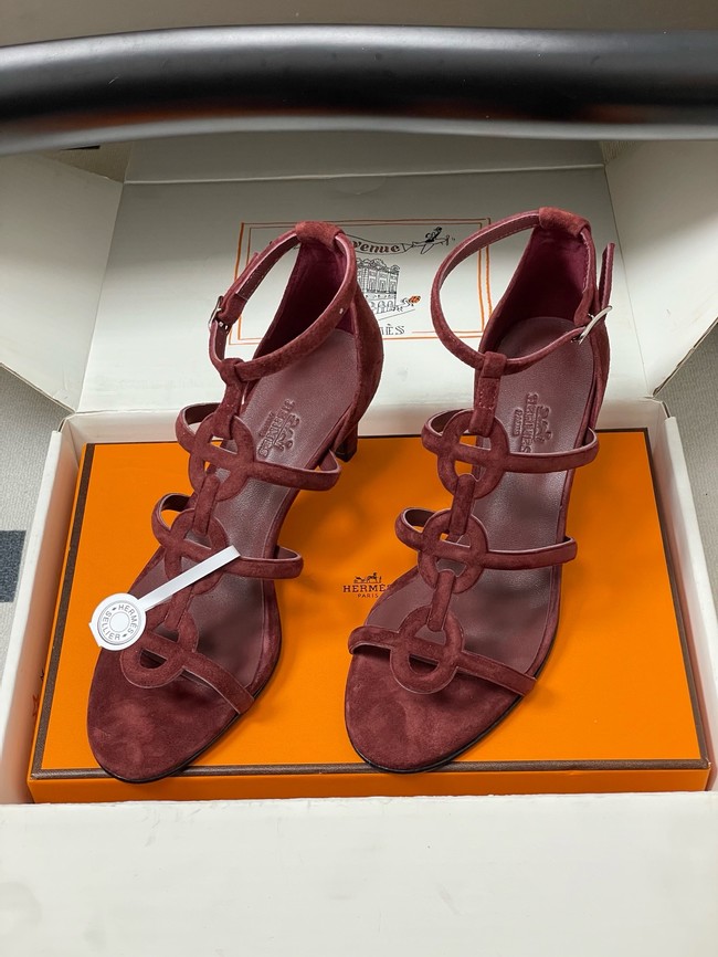 Hermes Sandals Heel 7.5CM 66931-8