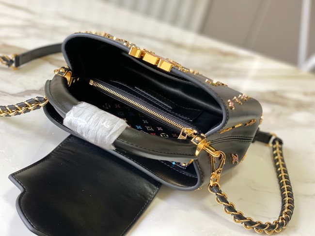 Louis Vuitton LV x TM Capucines East-West Mini M27636 black