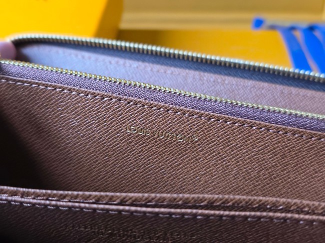 Louis Vuitton Zippy Wallet M27685 dark brown