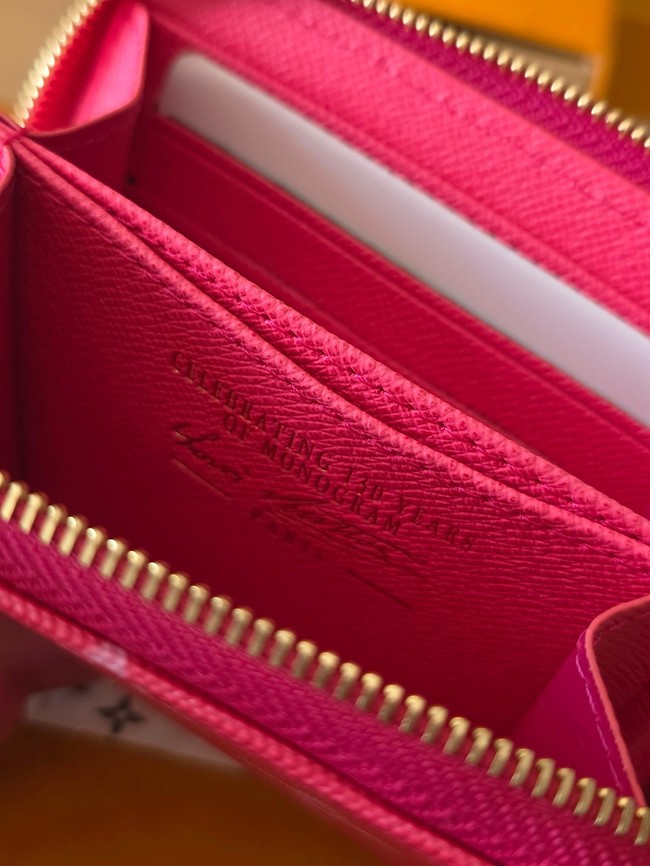 Louis Vuitton Zippy Coin Purse M27721 Rose Ruban