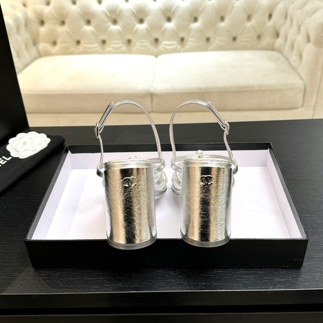 Chanel Sandals Laminated Lambskin 95mm G46964-4