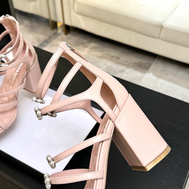 Chanel Sandals Laminated Lambskin 95mm G46999-2