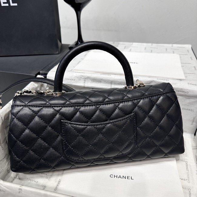 Chanel Maxi Flap Bag With Top Handle AS6091 black