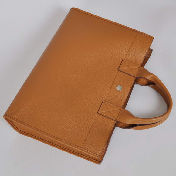 Hermes Briefcase 40CM Bag Clemence Leather Camel Hermes Briefcase 40CM Bag Clemence Leather Camel