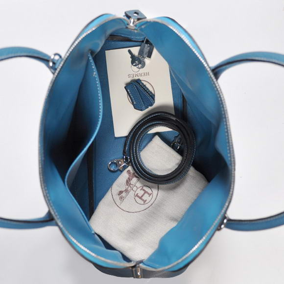 Hermes Bolide 37CM Tote Bags Clemence H1037 Blue Hermes Bolide 37CM Tote Bags Clemence H1037 Blue