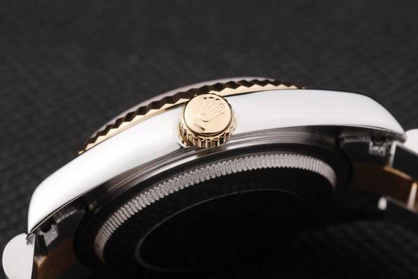 Rolex Datejust Golden&White Stainless Steel Watch-RD2407 Rolex Datejust Golden&White Stainless Steel Watch-RD2407
