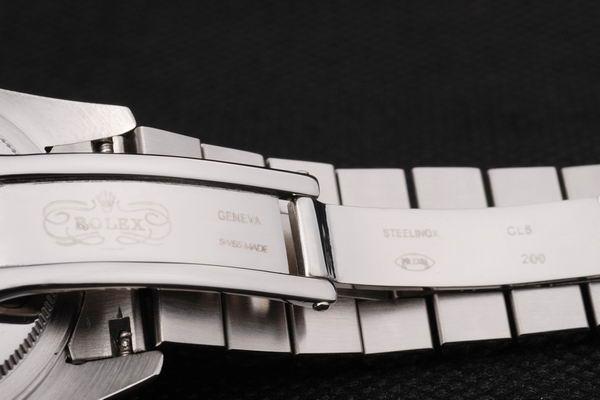 Rolex Datejust Mechanism Silver Bezel&Black Surface Watch-RD2414 Rolex Datejust Mechanism Silver Bezel&Black Surface Watch-RD2414