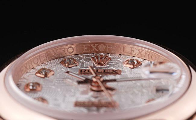 Rolex Datejust Rose Gold&White Surface 25mm Watch-RD3759 Rolex Datejust Rose Gold&White Surface 25mm Watch-RD3759