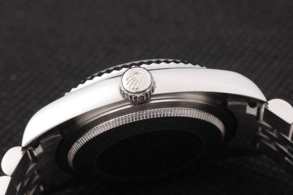 Rolex Datejust Swiss Mechanism Silver&Black Watch-RD2379 Rolex Datejust Swiss Mechanism Silver&Black Watch-RD2379